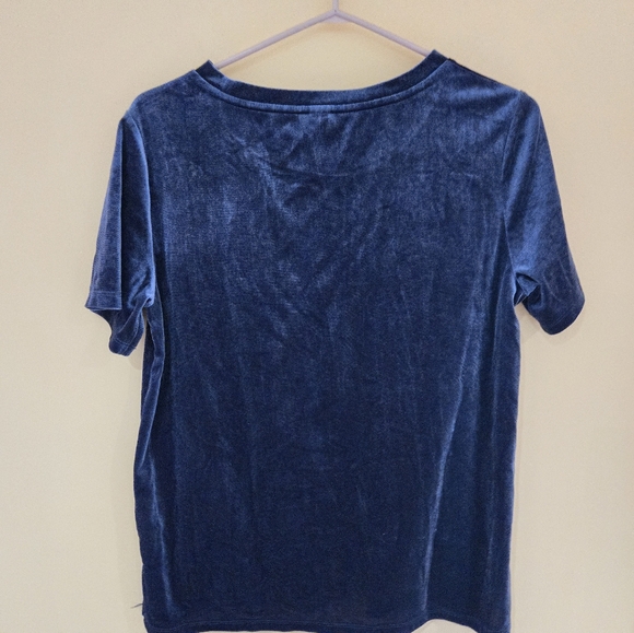 velvet oversized tshirt - Picture 2 of 4